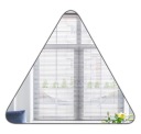 ZRKADLOVÉ akrylové trojuholníky 5x4,4 cm LS-92 2 kusy