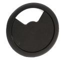 STOLNÁ KÁBLOVÁ priechodka, priemer 60 mm, ČIERNA