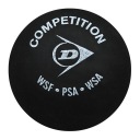 Squashová loptička Dunlop Competition 1 žltá bodka 700112 OS