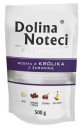 DOLINA NOTECI Prémiový králik s brusnicami 500g