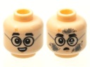 Lego New Head Head Light Nugát Harry Potter špinavé sadze 3626cpb2688