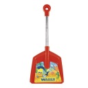 KRÁTKA ČERVENÁ LOPATKA KOVOVÁ RÚČKA 47cm WADER 72350