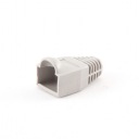KRYT NA ZÁSTRČKU RJ45, SIVÁ, 10 KS