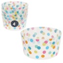 Sada 4 plastových misiek CONFETTI 430 ml