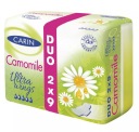 CARIN DUO Ultra wings hygienické vložky CAMOMILE, 2x9 kusov