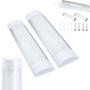 2x LED panel na povrchovú montáž 30 cm pre svietidlo pre garážové dielenské svietidlo