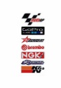 NÁLEPKY NA MOTOCYKEL GOPRO NGK BREMBO MOTOGP