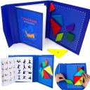 TANGRAM MAGNETIC WOODEN PUZZLE ECO Špeciálna logická hra