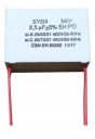 ŠTARTOVACÍ KONDENZÁTOR 2,5uF 450V kvalita