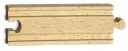 ROVNÁ dráha, stredná 12,5 cm, 1 ks koľajnica - drevená železnica