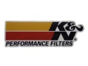 K&N KN PERFORMANCE FILTERS NÁLEPKA 13,7 x 4,6 cm
