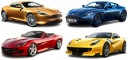 NÁLEPKY NA BIELE FÓLIU NA NÁSTENNÝ NÁBYTOK AUTOMOBILOV LUXUSNÉ AUTÁ