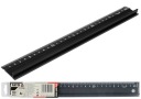 HLINÍKOVÉ PRAVIDLO S OCHRANNÝM PROFILOM A RÚČKOU 30CM YATO