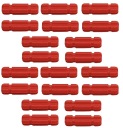 LEGO Technic náprava 2L 1,6x0,44 cm červená 4141865 32062 - 20 ks