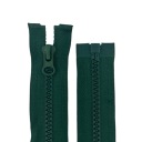ČLENKOVÝ Zips #5 - 60 CM - TMAVOZELENÝ