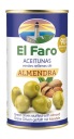 FAROLIVA Zelené olivy plnené - mandle 350 g