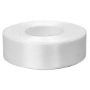 Stuha saténová 25mm 27mb BIELA