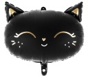 Fóliový balón Black Cat Kitten 48x36 cm Halloween