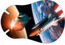 Pravidelné náplasti na oči Ortopad Space Shuttle
