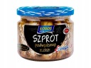 ÚDENÉ ŠPROTY ÚDENÉ V OLEJI 250g USTKA LOSOS