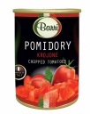 PRÁVANÉ RAJKY BEZ ŠUPKY 400g Paradajky z konzervy