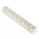 NEODYMOVÝ MAGNET TANIER 7x7x7 N38 - 8 KS