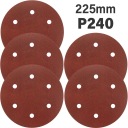 BRÚSNY PAPIER 225mm P240 BRÚSKA NA ŽIRAFA 5 ks