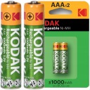 2x BATÉRIE BATÉRIE KODAK AAA R3 1000mAh Ni-MH 2ks