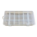 Organizér plastový box s priehradkami 23 cm x 12 cm x 4,5 cm