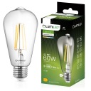 E27 EDISON ST64 LED žiarovka 8W = 60W 4000K Neutrál FILAMENT DEKORATÍVNE RETRO