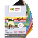 A4 TECHNICKÝ FAREBNÝ BLOK 170G 20 LISTOV HAPPY