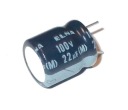 ELEKTROLYTICKÝ KONDENZÁTOR ELNA RE 22uF 100V 85`C sada 20 kusov