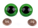 Bezpečné očká pre maskotov EYES 40mm VEĽKÉ zelené