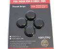 IRIS 4x TPU kryt gripov pre analógové palice PS5 PS4 Xbox 360 čierny