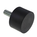 Vibroizolátor nárazník Typ D 12X15 M5X10 60 ShA