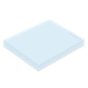 Vogelmann Ochranné PVC sklo 90x110mm (5ks)