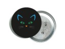 Halloween Cotyledon Black Cat špendlík