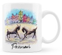 Poznaňský hrnček. Poznaňské kozy na pohári.