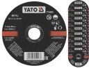 KOVOVÉ REZNÉ KOTÚČE 125x1,2x22,2mm YATO 10 KS