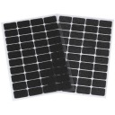 Obdĺžnik na suchý zips samolepiaci 15x25mm 40ks ČIERNA