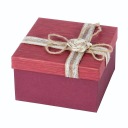Balenie/KRABIČKA 17x17x10cm RED VILLA ITALIA