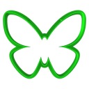 Vykrajovač na motýľ Butterfly 6