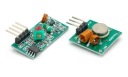 Rádiový modul RF 433MHz pre vysielač pásma ISM