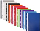 Tvrdá závesná zložka A4 PVC mix 10 farieb BIURFOL ST-02 SET
