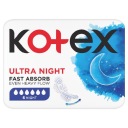 Hygienické vložky KOTEX Ultra Night, 6 kusov