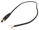 Konektor 2,1 mm/5,5 mm pre kábel s LED pásikom