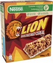 1x 150g NESTLE Lion raňajková cereálna tyčinka 6 bal UK