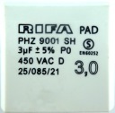 Evox RIFA 3uF 5% 450V AC 1 ks