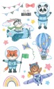 Umývateľné tetovanie pre deti GLITTER ANIMALS EG151