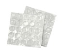 Samolepiace silikónové nárazníky Ø 8mm, balenie 50 ks